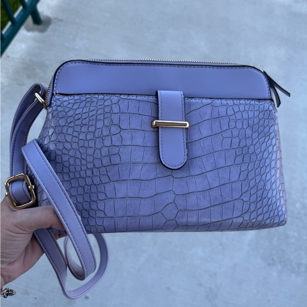 Lavender Crossbody Bag